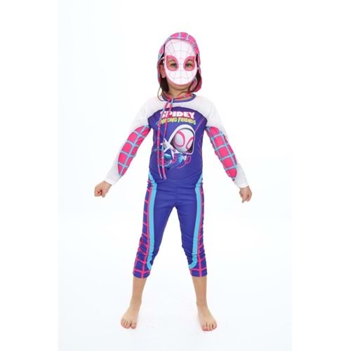 Kassız Kostüm 3 Parça - MOR - 4-5 YAŞ