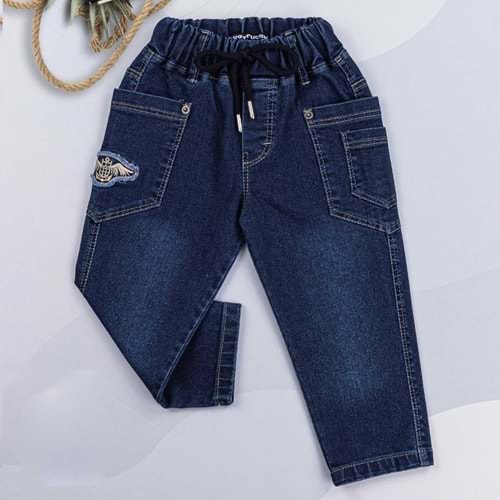 YAVRU5358 YAVRU5358 PANTOLON KOT ERKEK 8-12 YAŞ - LACİVERT - 7-8 YAŞ