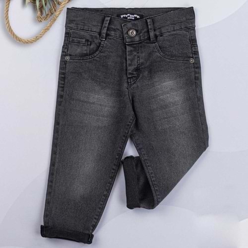 YAVRU5200 YAVRU5200 PANTOLON 8-12 YAŞ ERKEK KOT PNT - SİYAH - 9-10 YAŞ