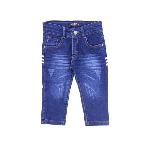 1023976 9-12 YAŞ -1453- KOT PANTOLON - MAVİ - 9-10 YAŞ