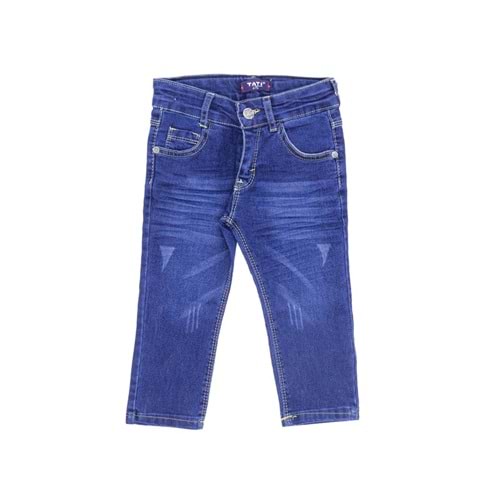 1023939 9-12 YASŞ-5959- KOT PANTOLON - MAVİ - 11-12 YAŞ