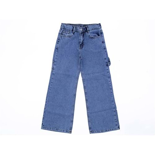 1111251809 11/15 YAŞ 3586 citywear kız pantolon - MAVİ - 11-12 YAŞ