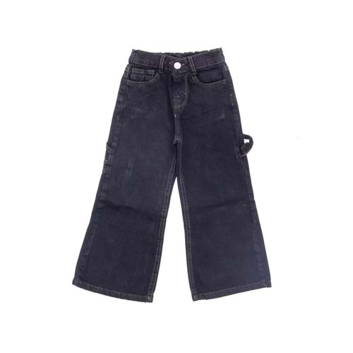 1111251809 11/15 YAŞ 3586 citywear kız pantolon - SİYAH - 14-15 YAŞ