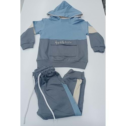 411680 ZR TAKIM ERKEK - MAVİ - 5-6 YAŞ