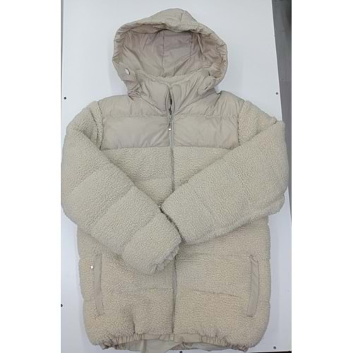 413418 Çocuk Mont 12/15 Yaş - YEŞİL - 12-13 YAŞ