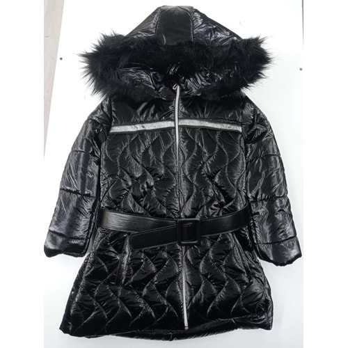 SİMLİ ŞERİT MONT KIZ 7/10 YAŞ - SİYAH - 6-7 YAŞ