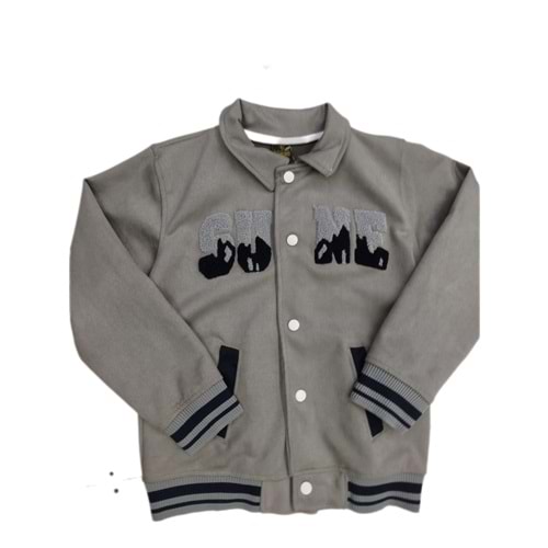 385582 13/16 ERKEK COCUK SUVET KOLEJ MONT - GRİ - 12-13 YAŞ