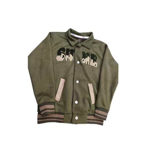 385582 13/16 ERKEK COCUK SUVET KOLEJ MONT - HAKİ - 14-15 YAŞ