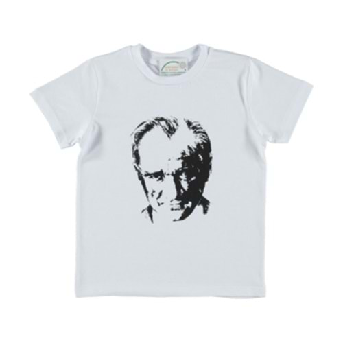 173030 ATATÜRK BASKILI TİŞÖRT 7/15 YAŞ