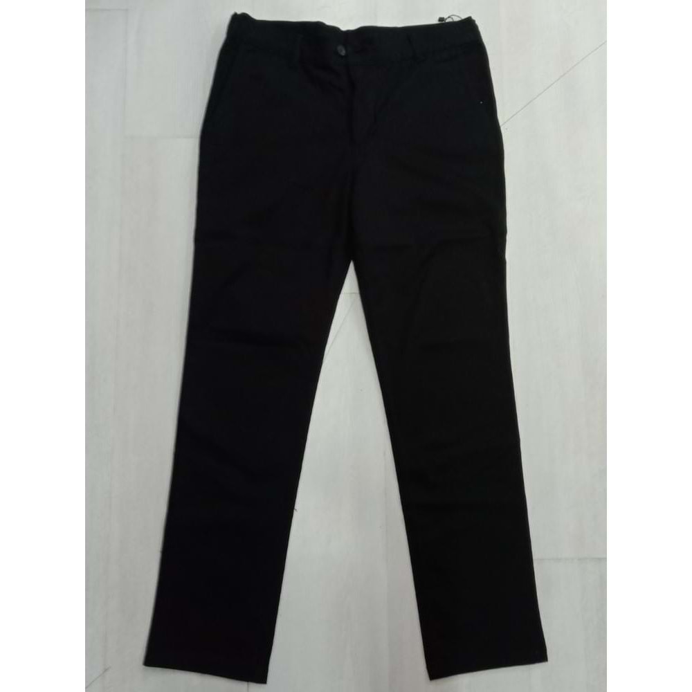 CANVAS LİKRALI PANTALON 38/46 BEDEN - SİYAH - 40