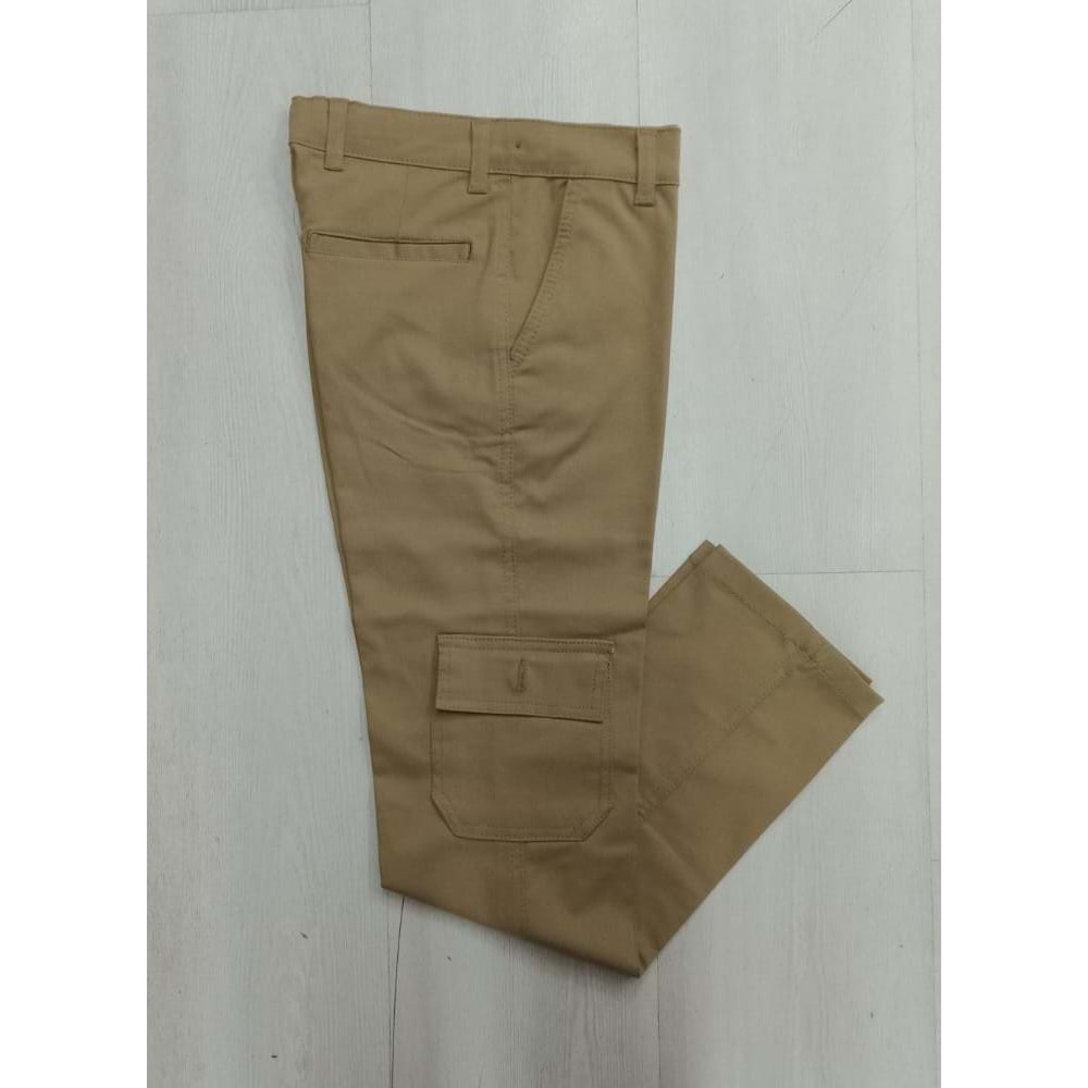CANVAS GARSON LASTİKLİ KARGO CEP 9/11 YAŞ - HAKİ - 9-10 YAŞ