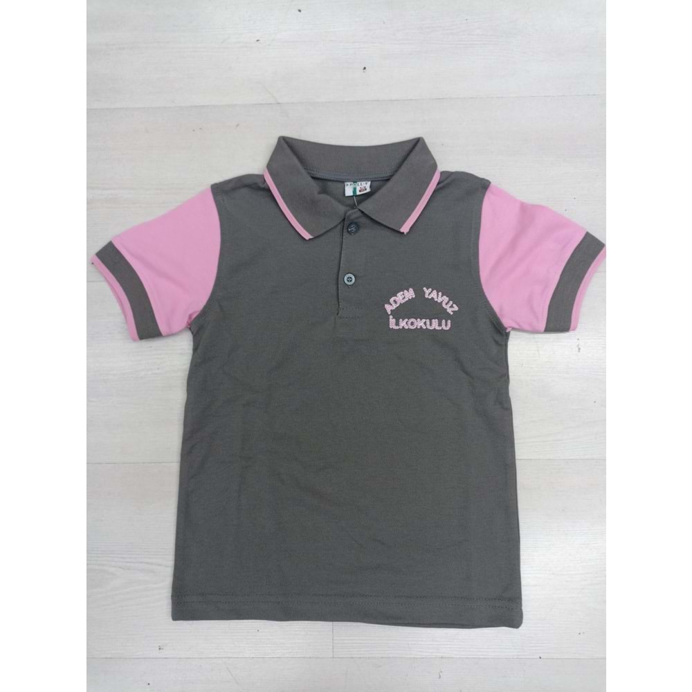 ADEM YAVUZ İLK KIZ LAKOST KISA - PEMBE - 11-12 YAŞ