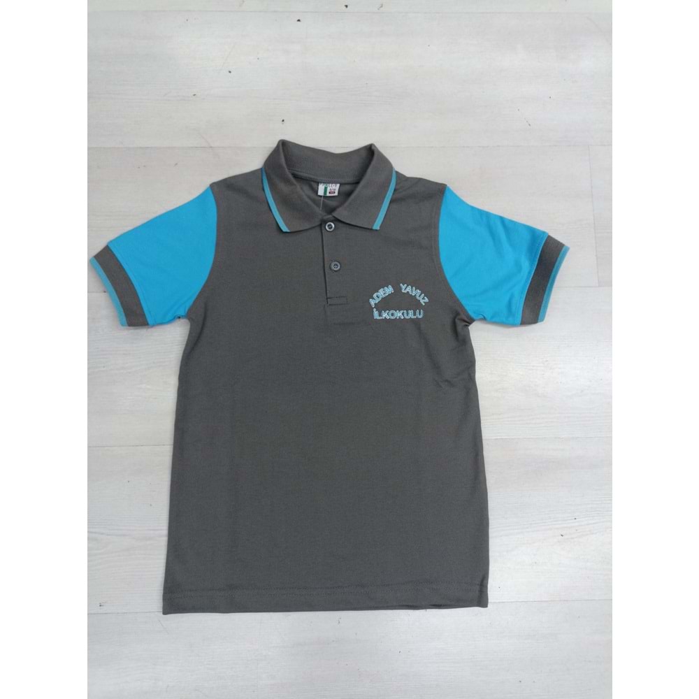 ADEM YAVUZ İLK ERKEK LAKOST KISA - MAVİ - 13-14 YAŞ