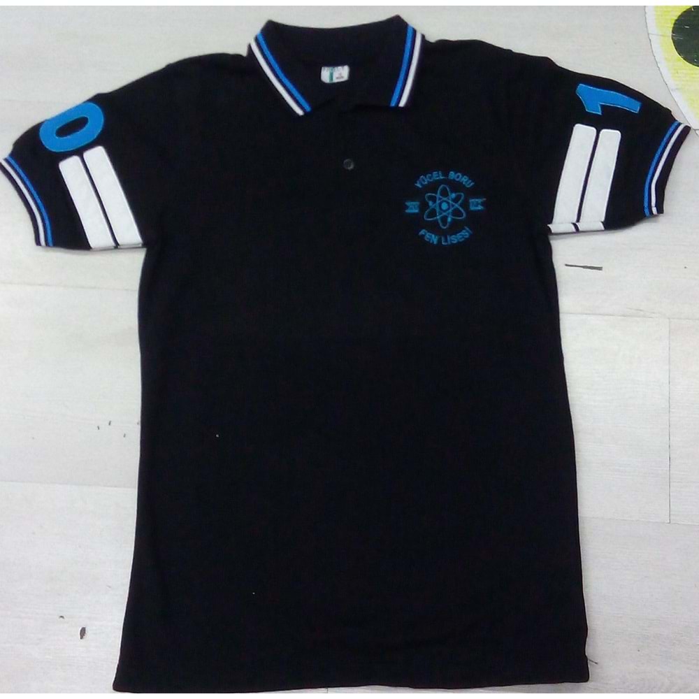 YÜCEL BORU FEN LİSESİ L.KISA SİYAH - SİYAH - S