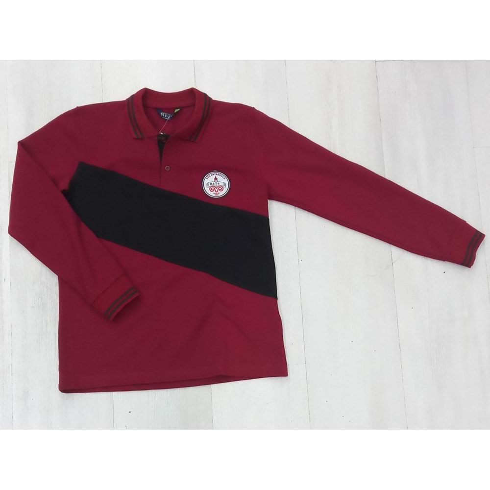 KOÇ ORTA L.UZUN - BORDO - XXL