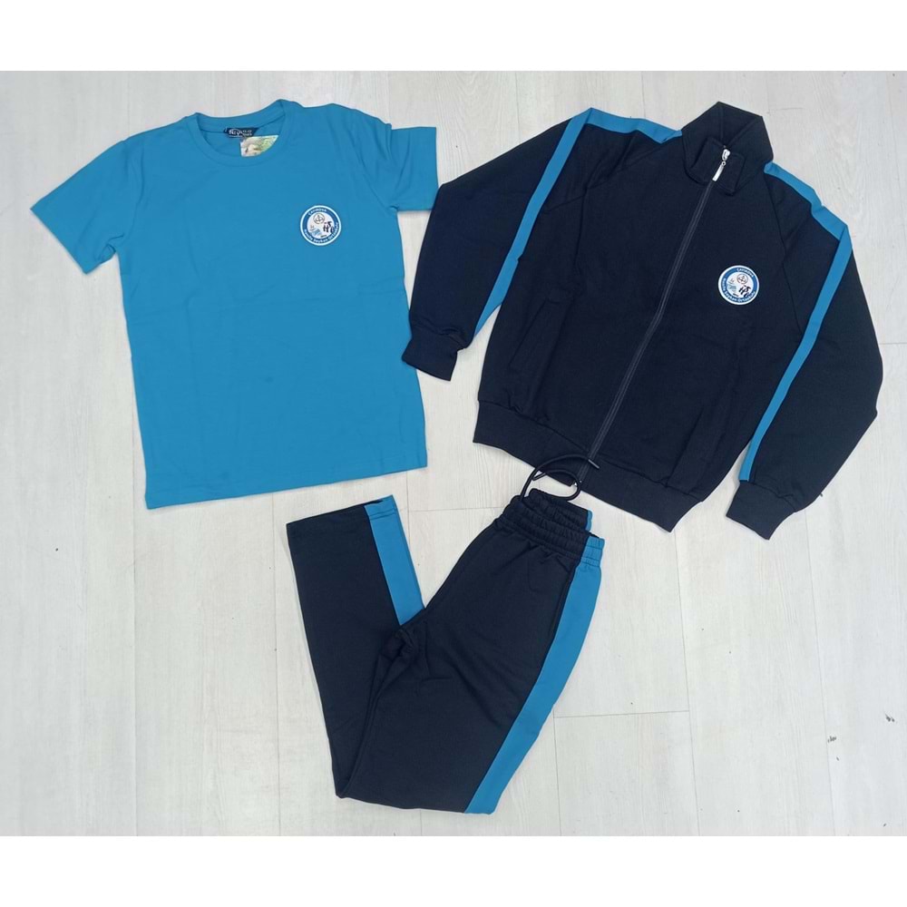 H.SOYKAN ORTA EŞOFMAN TAKIM - LACİVERT - XXL