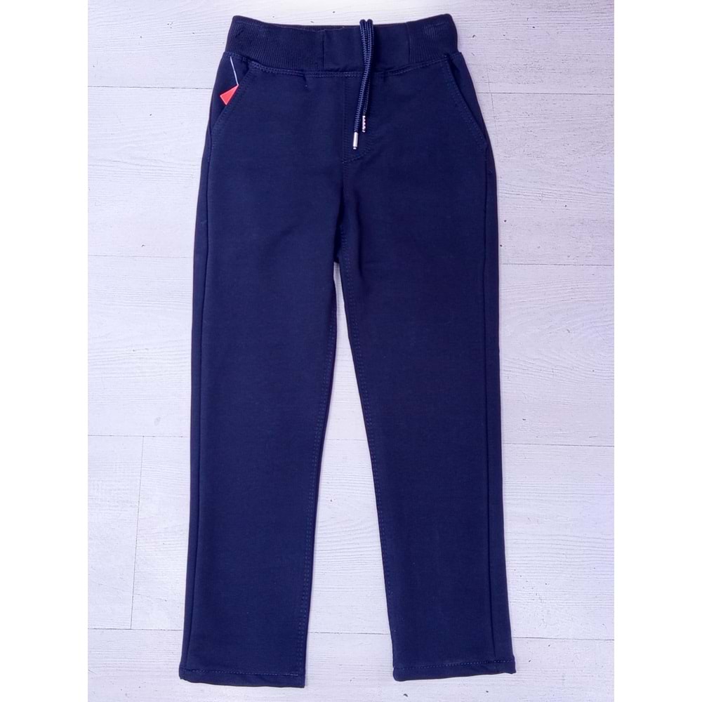 İLKOKUL RİBANALI PENYE PANTALON - LACİVERT - 10-11 YAŞ